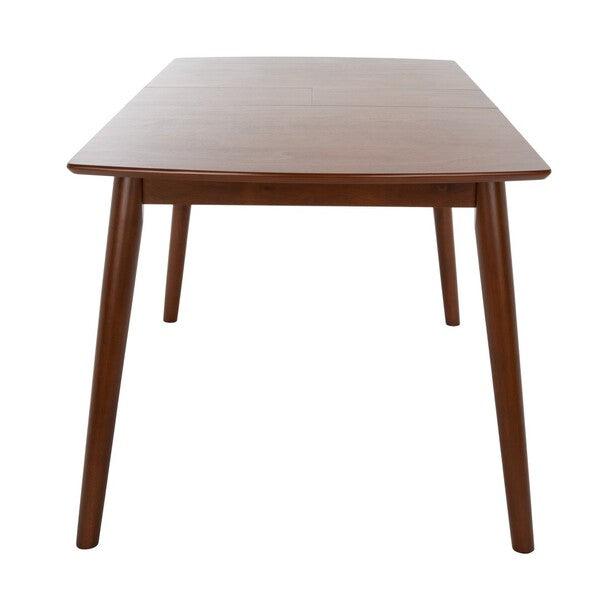 Safavieh Kay Walnut Extension Dining Table