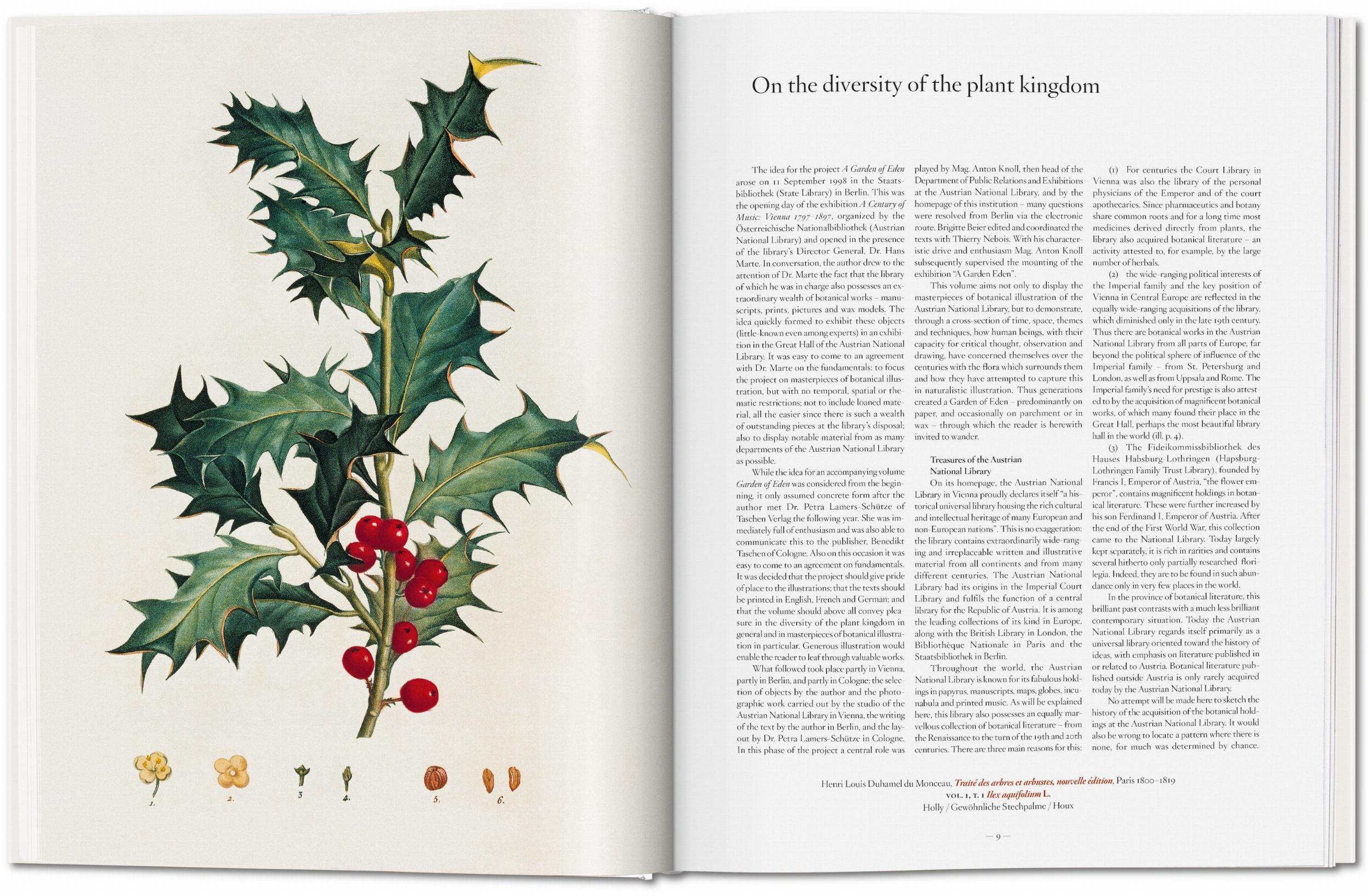 A Garden Eden. Masterpieces of Botanical Illustration (German, French, English)