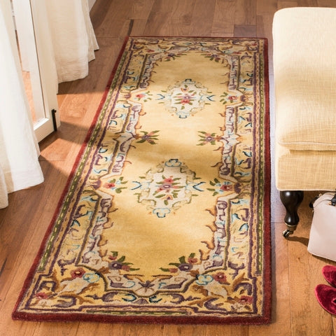 Empire Wool Rug in Gold