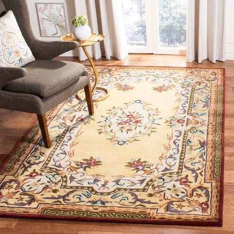 Empire Wool Rug in Gold