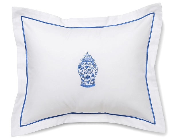 Boudoir Pillow Cover, Ginger Jar (Wide)