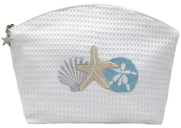 Cosmetic Bag (Medium), Shell Trio (Multi Color)