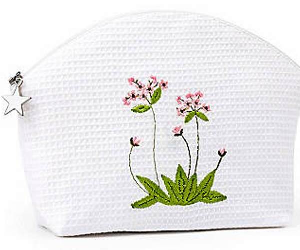 Cosmetic Bag (Medium), Primrose (Pink)