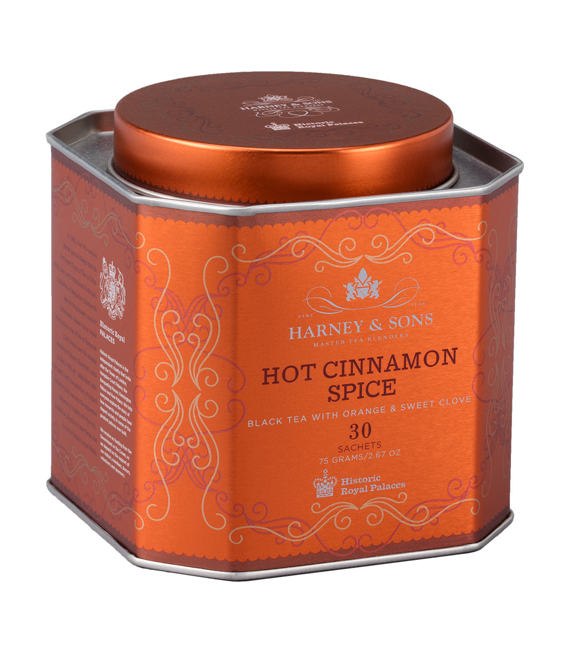 HRP Tin of 30 Sachets in Hot Cinnamon Spice