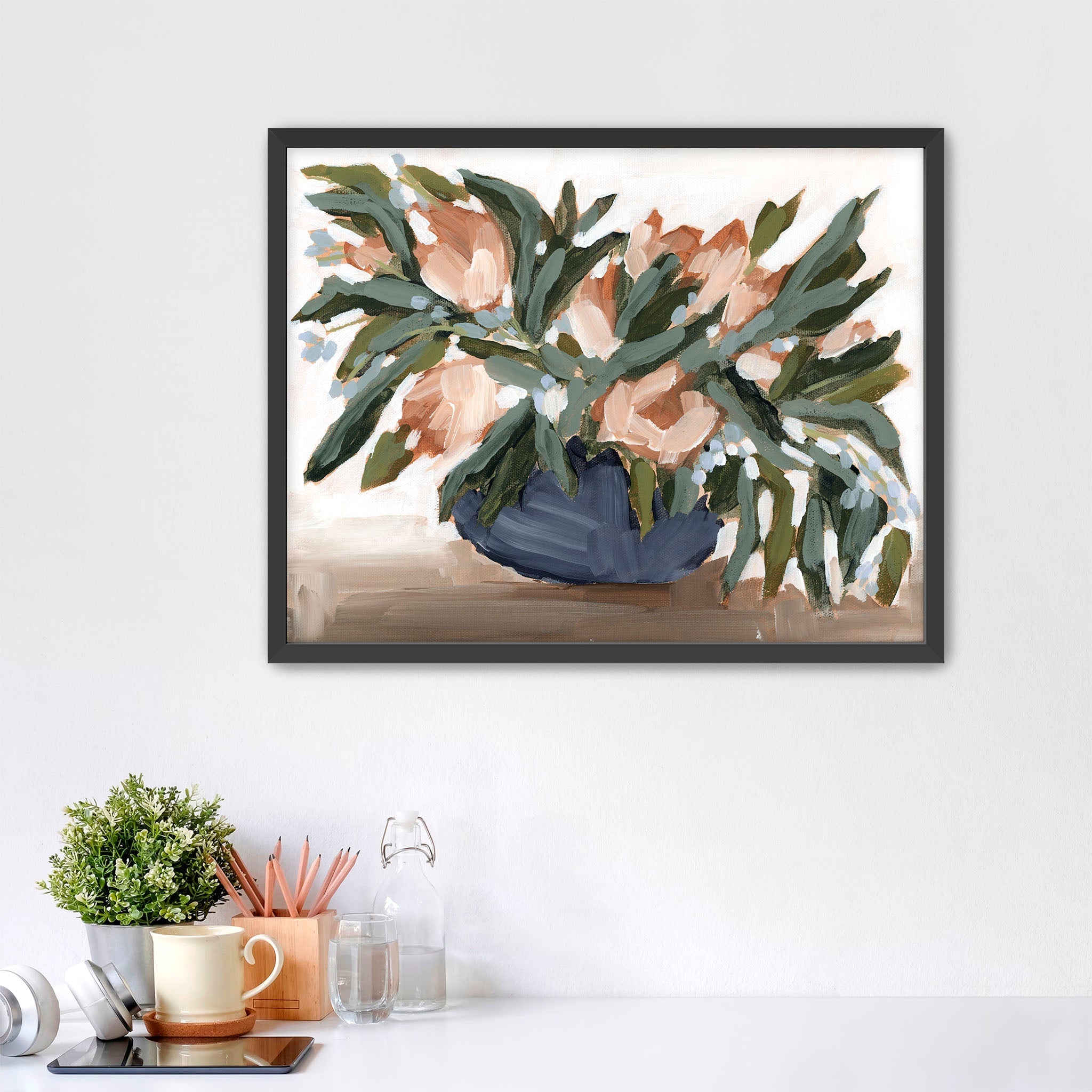 "Flowers for the Table I" Art Print