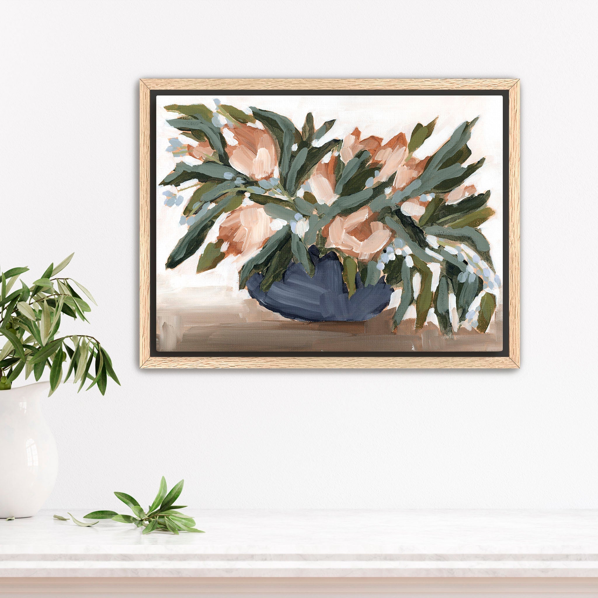 "Flowers for the Table I" Art Print