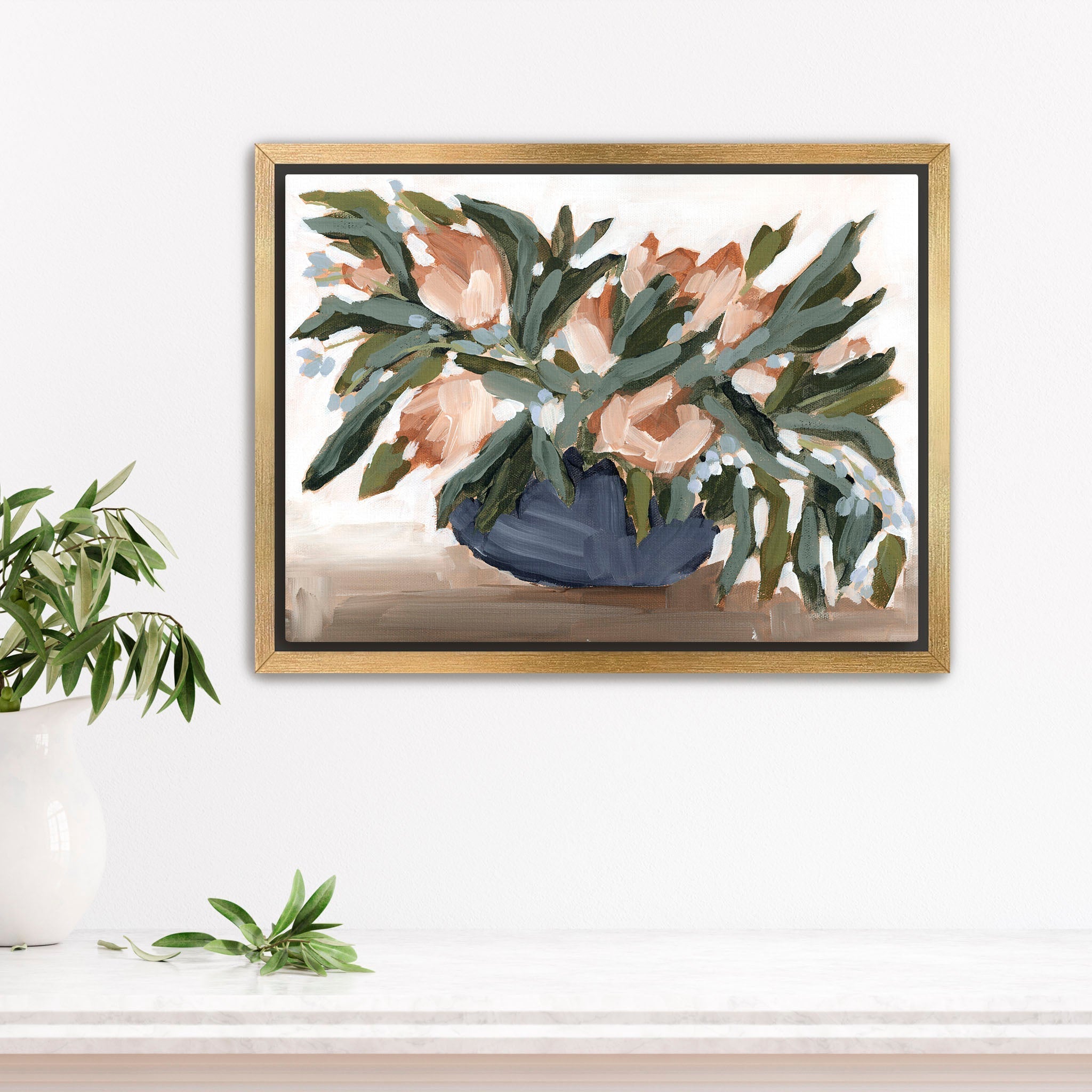 "Flowers for the Table I" Art Print