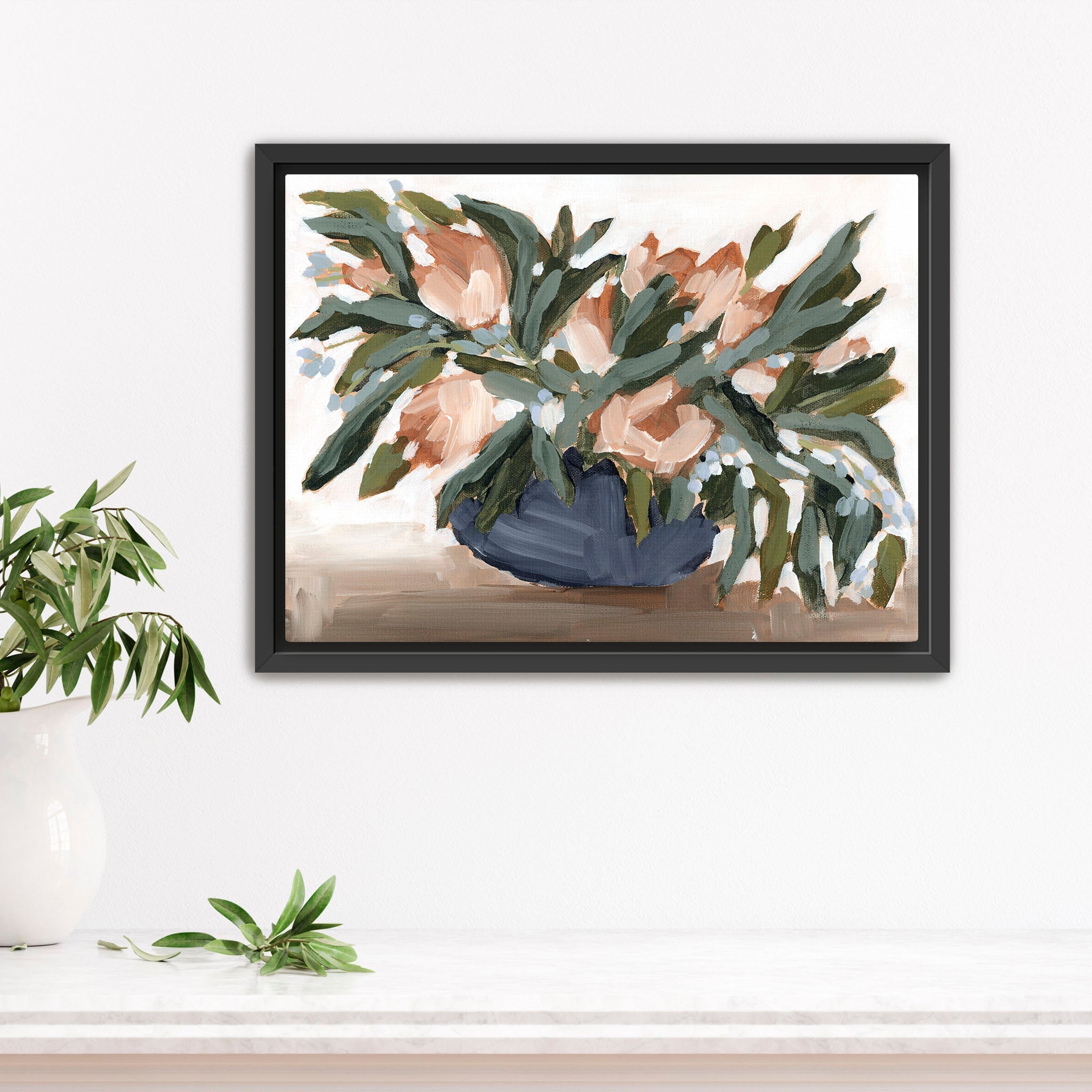 "Flowers for the Table I" Art Print