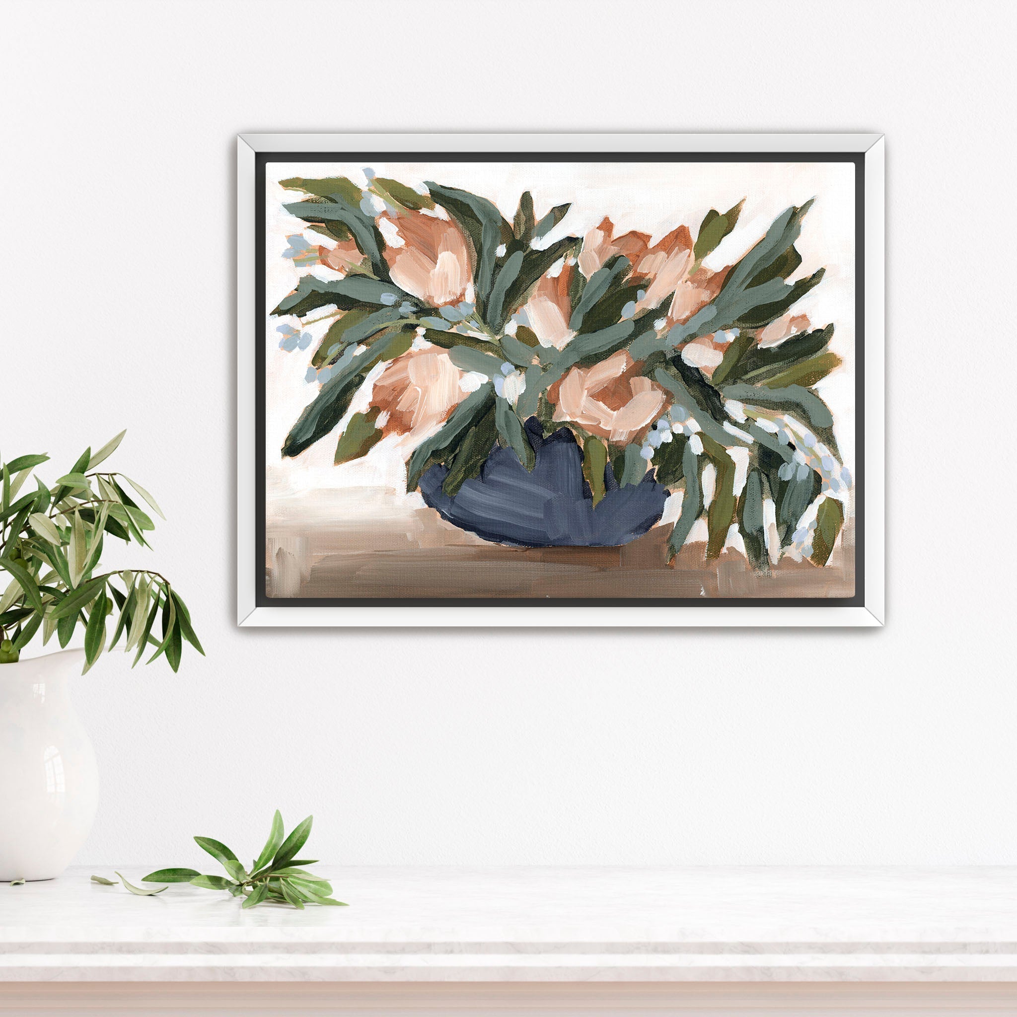 "Flowers for the Table I" Art Print