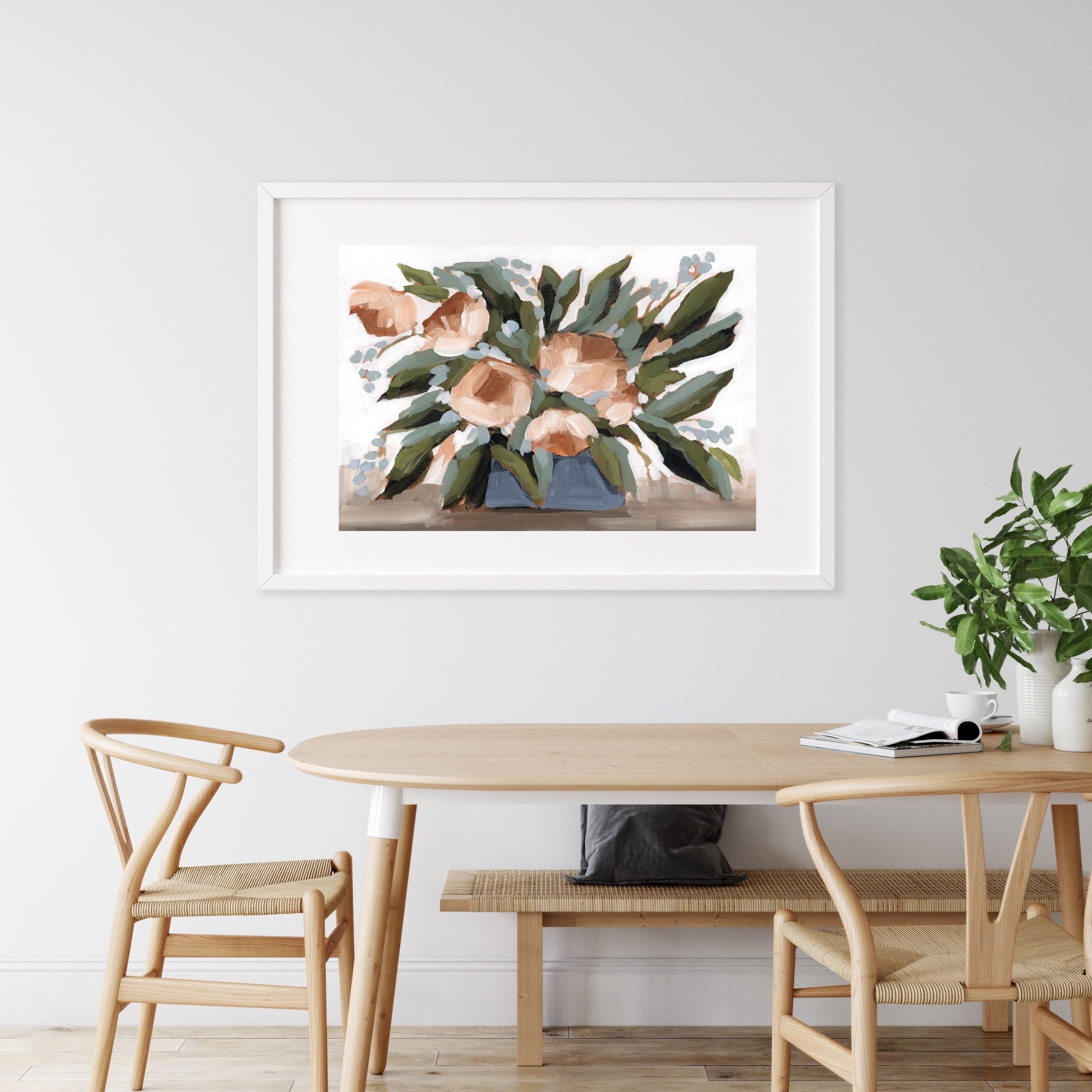 "Flowers for the Table II" Art Print