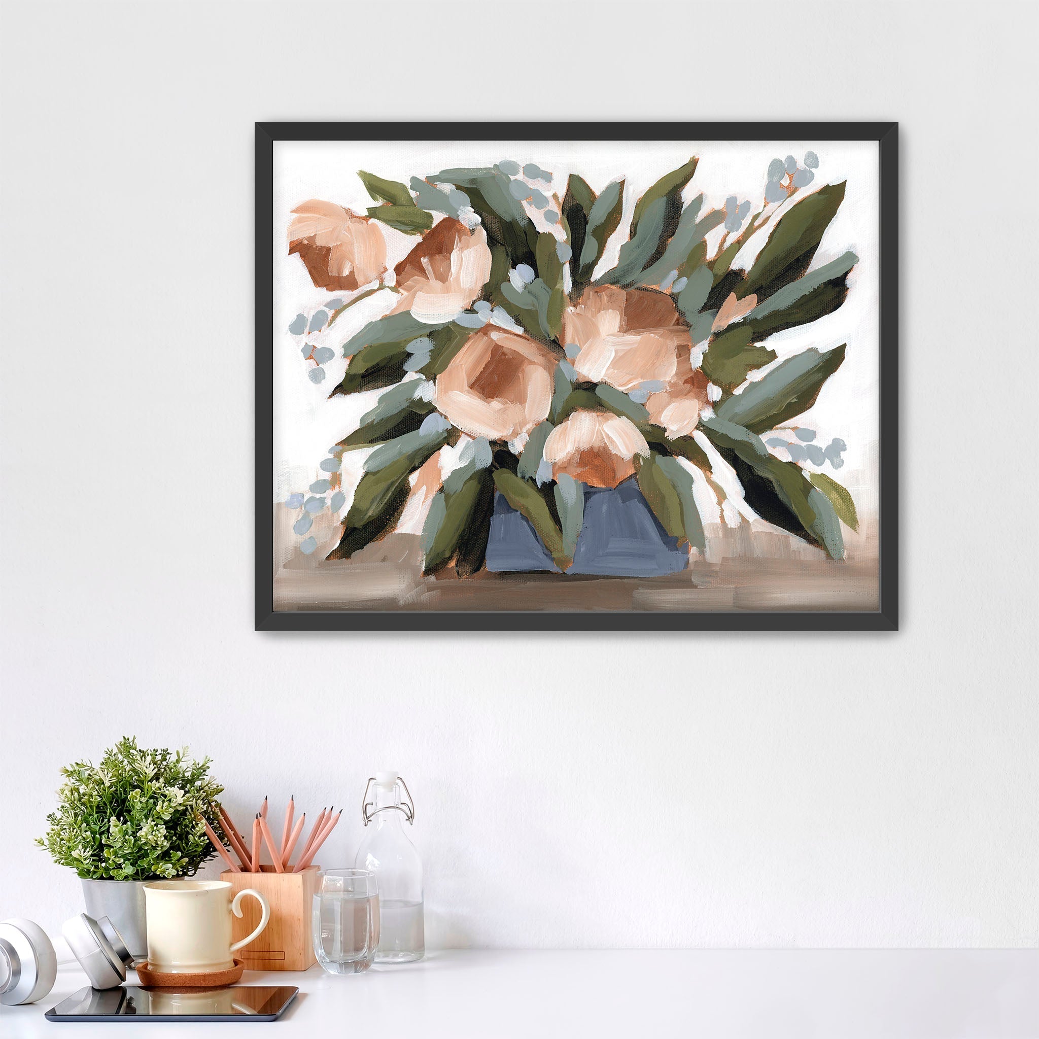 "Flowers for the Table II" Art Print