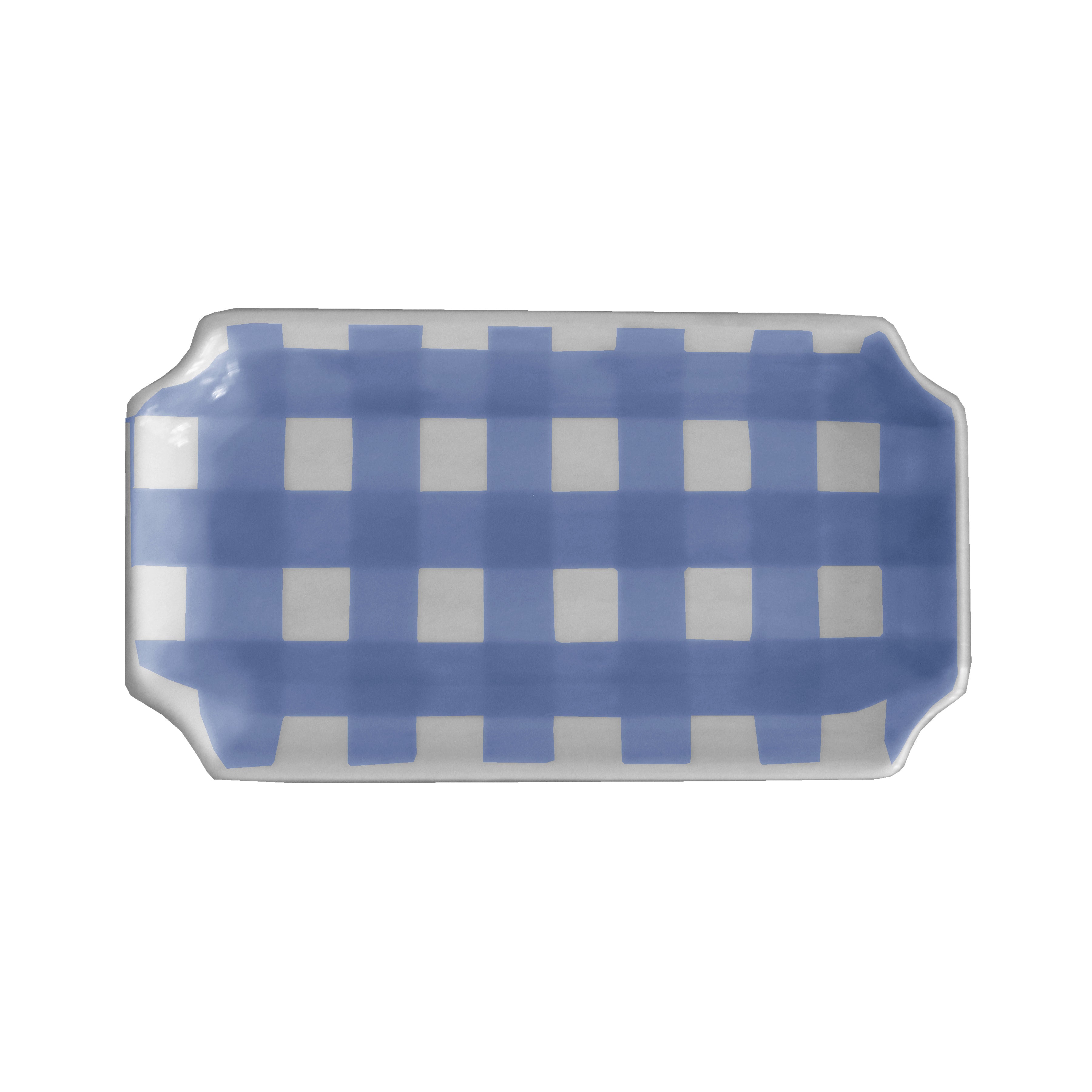 Gingham Trays