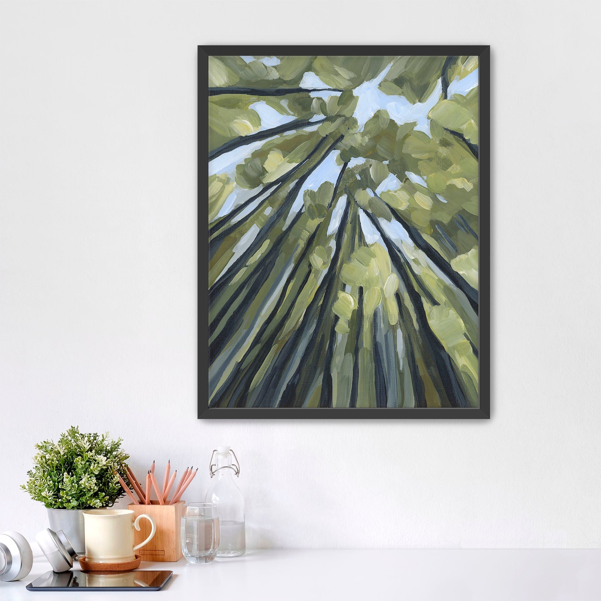 "From the Forest Floor" Art Print