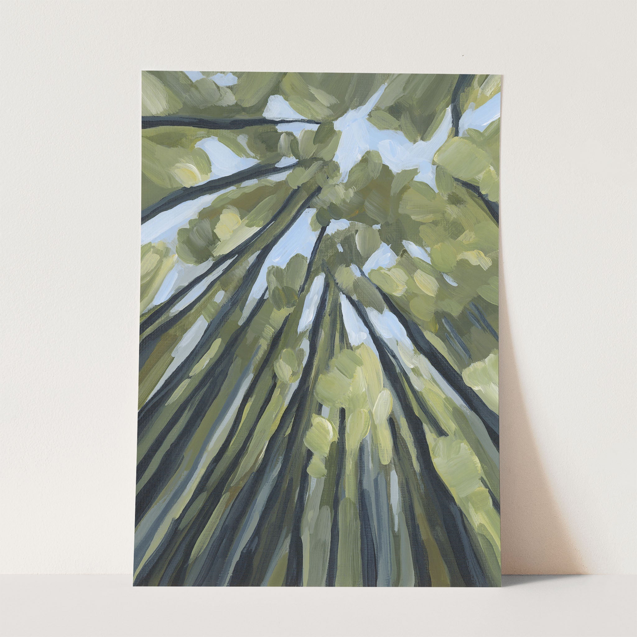 "From the Forest Floor" Art Print