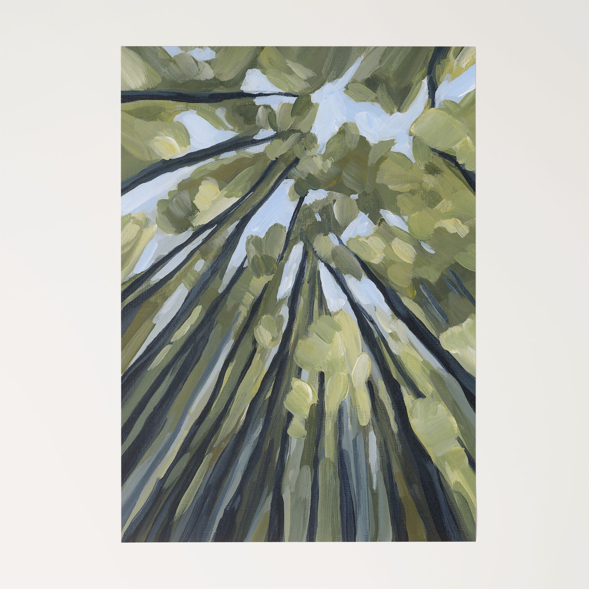 "From the Forest Floor" Art Print