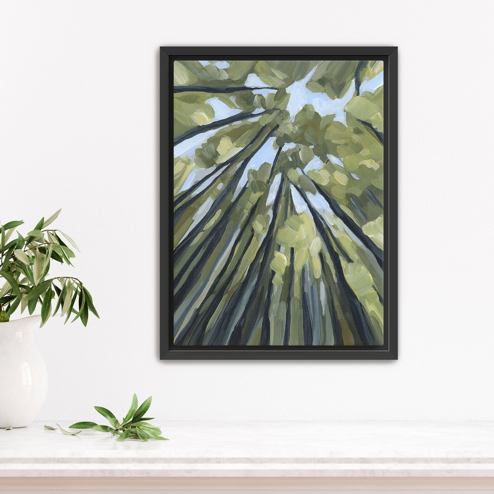 "From the Forest Floor" Art Print