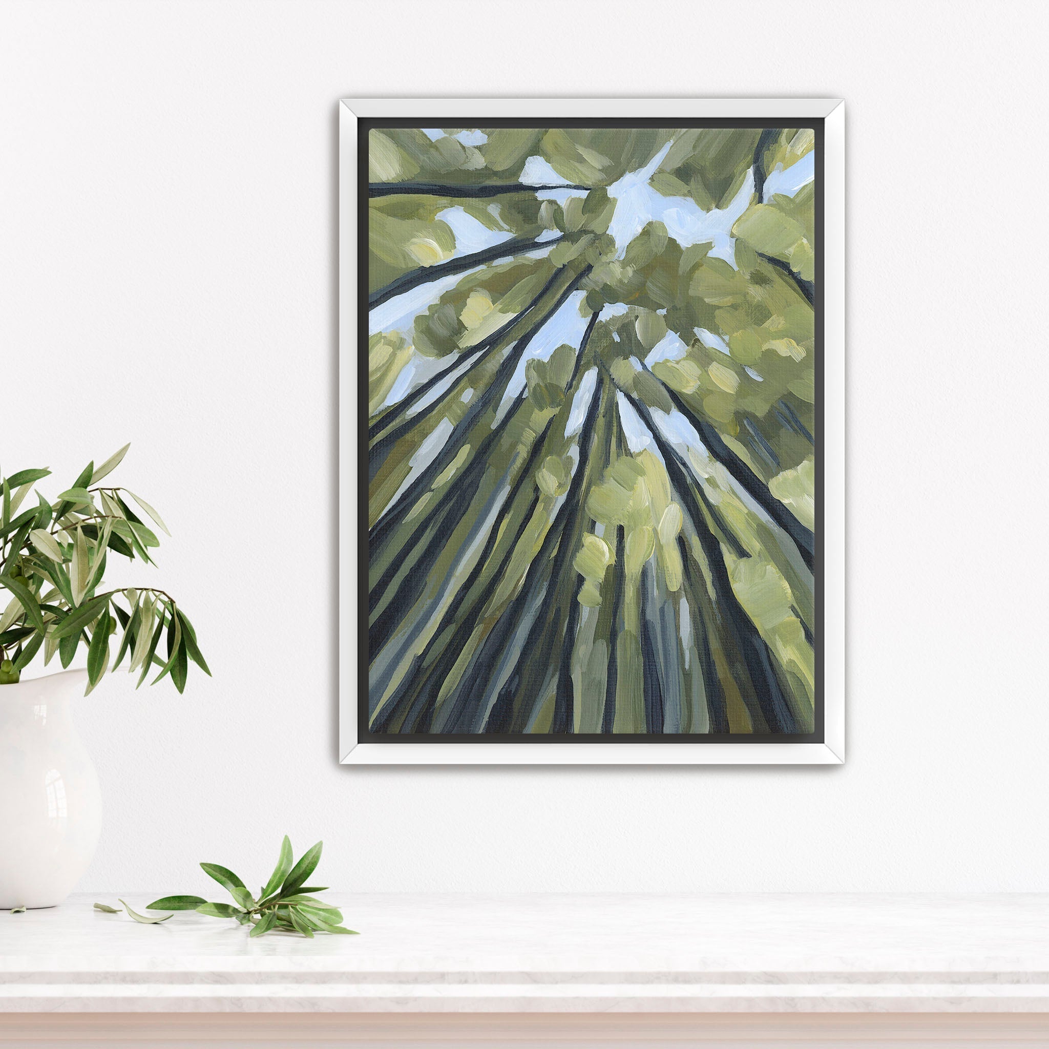 "From the Forest Floor" Art Print