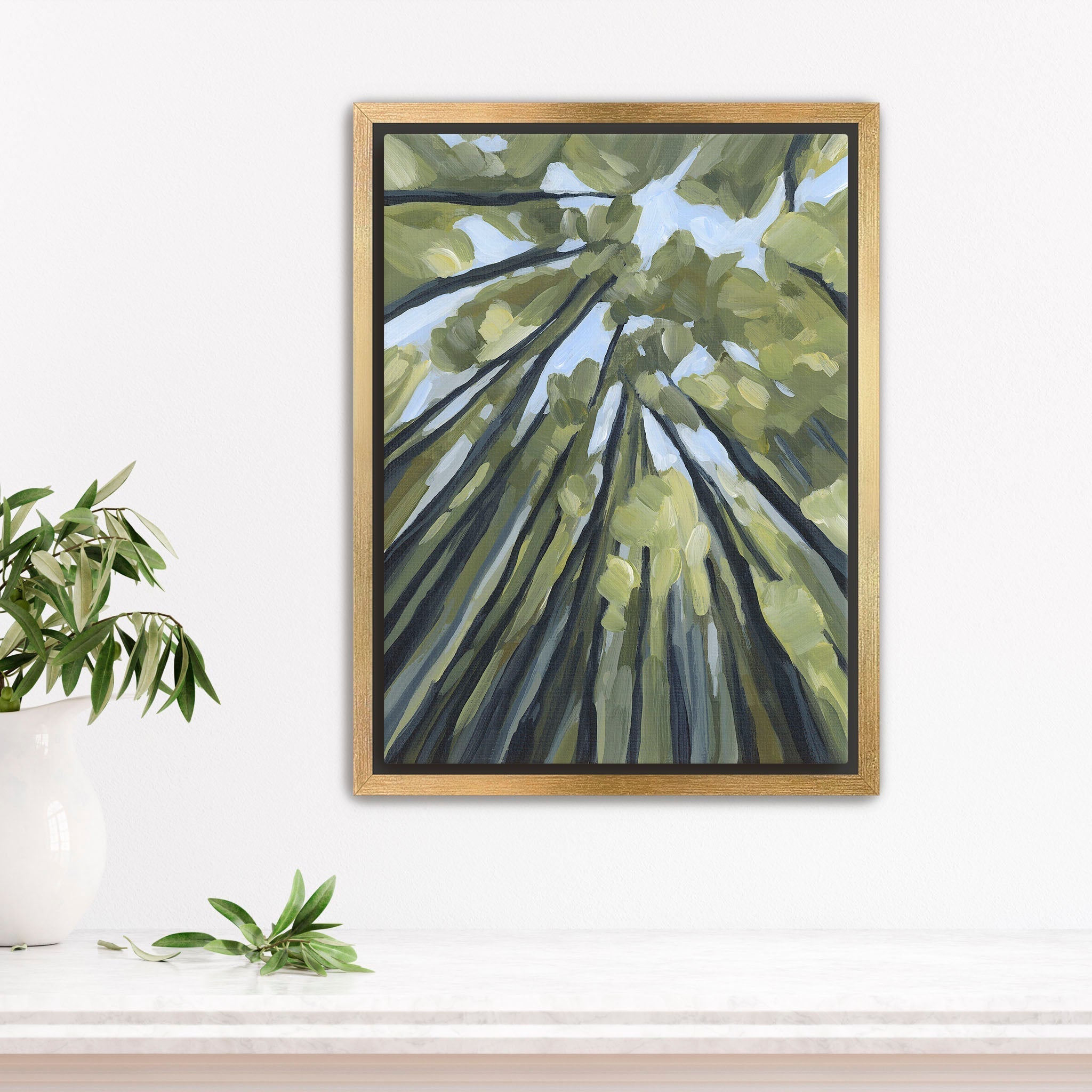 "From the Forest Floor" Art Print