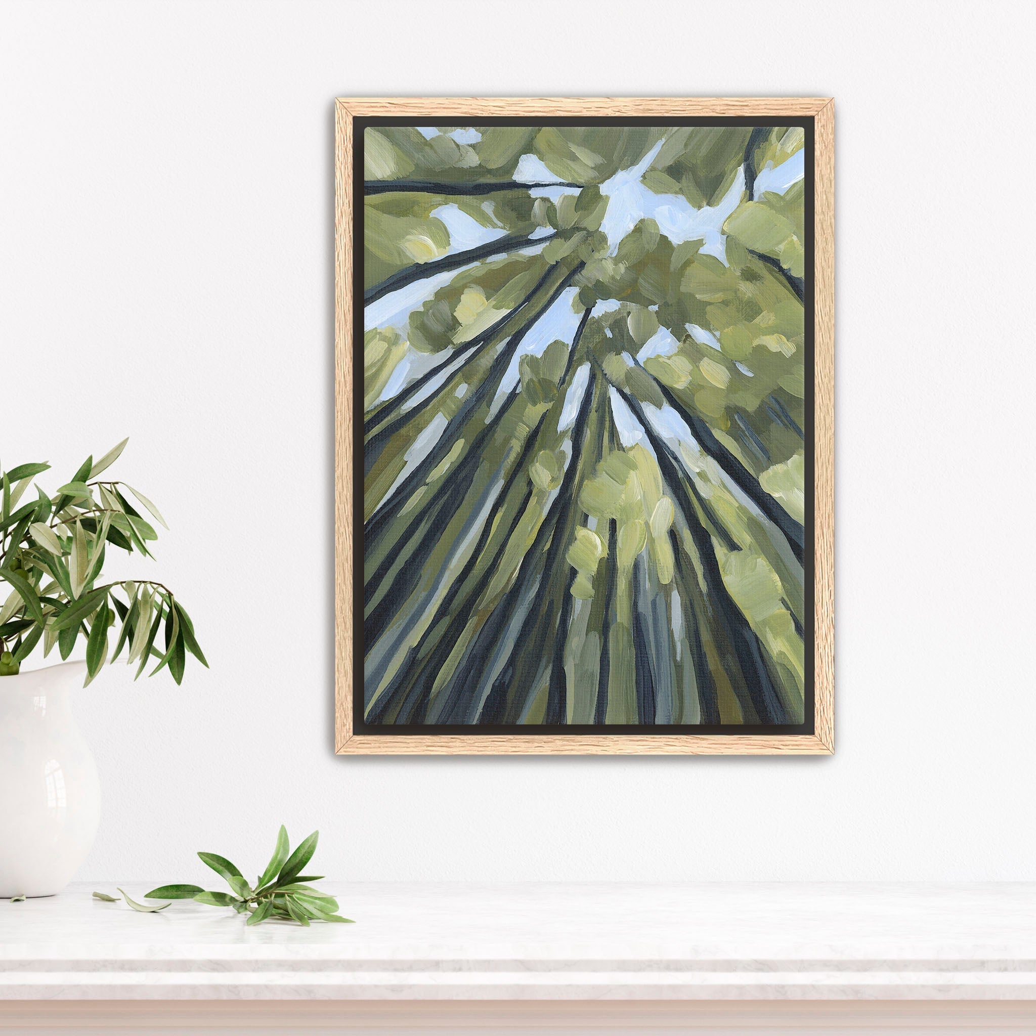 "From the Forest Floor" Art Print