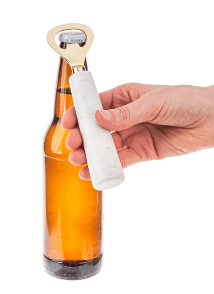 White Marble Bottle Opener