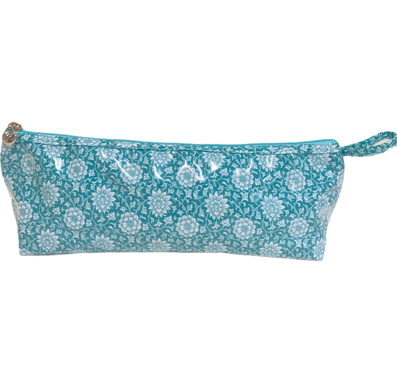 Brush Bag (Long), Gerbera (Aqua)