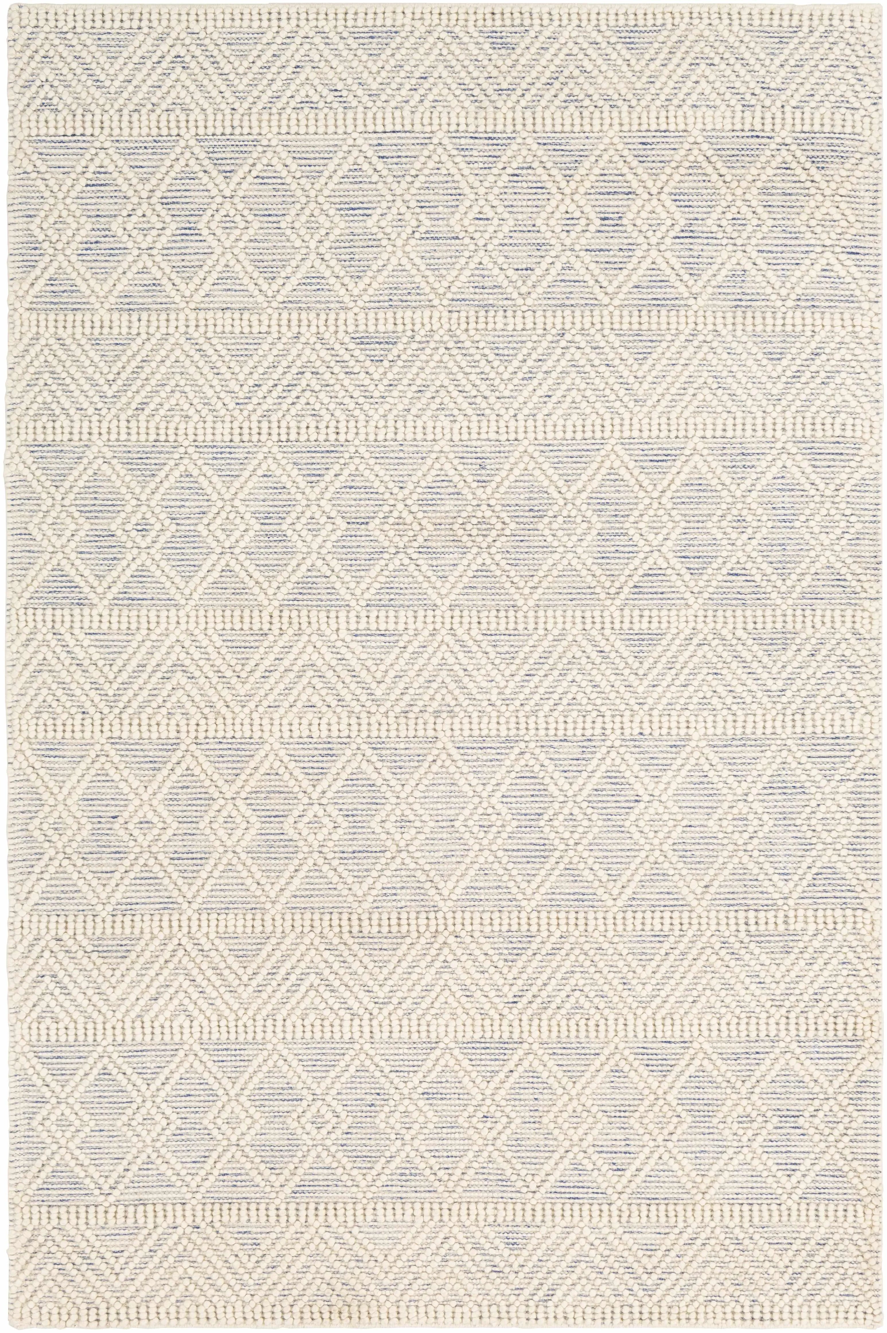 Ginter Handmade Beige Area Rug - Clearance