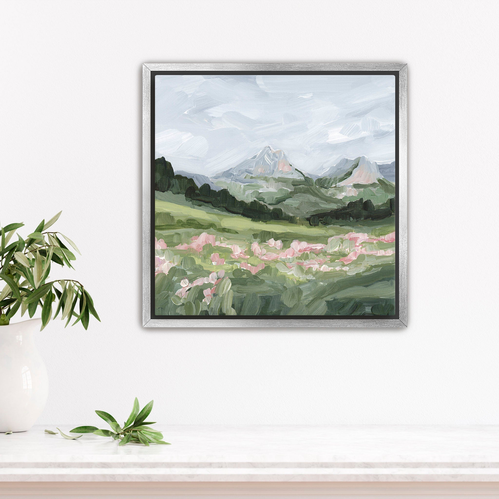 "Glacier Views" Art Print