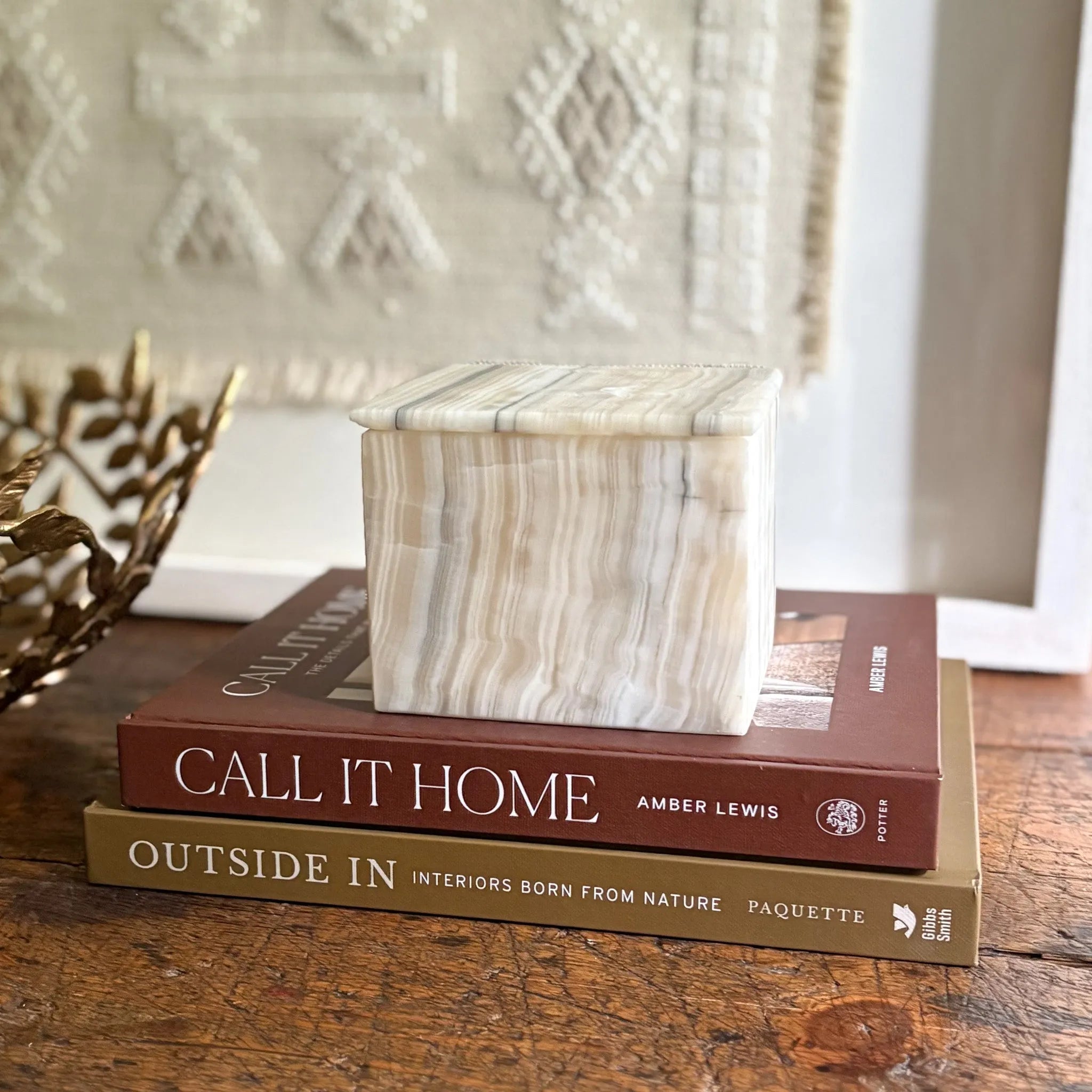 Grey Onyx Lidded Box