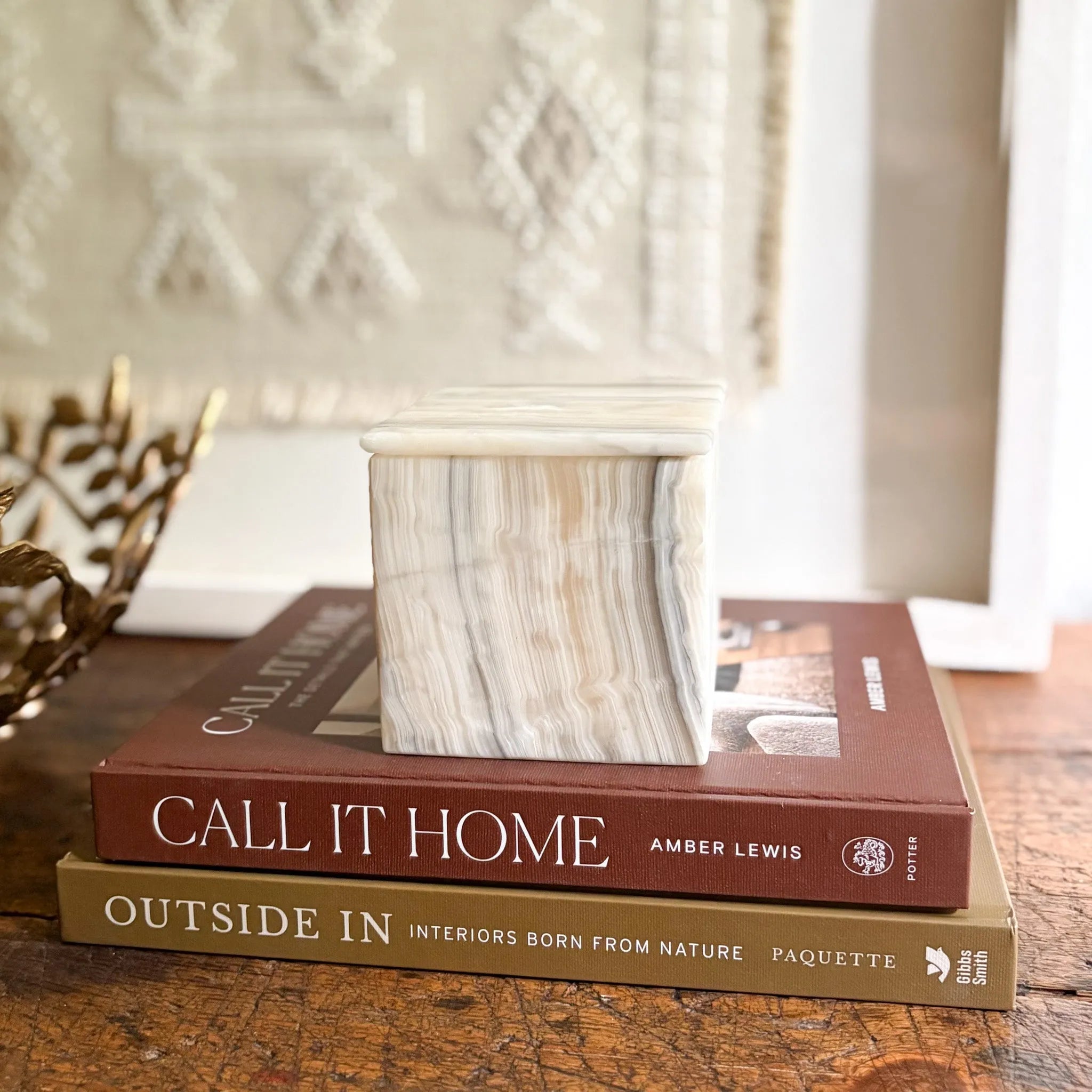 Grey Onyx Lidded Box