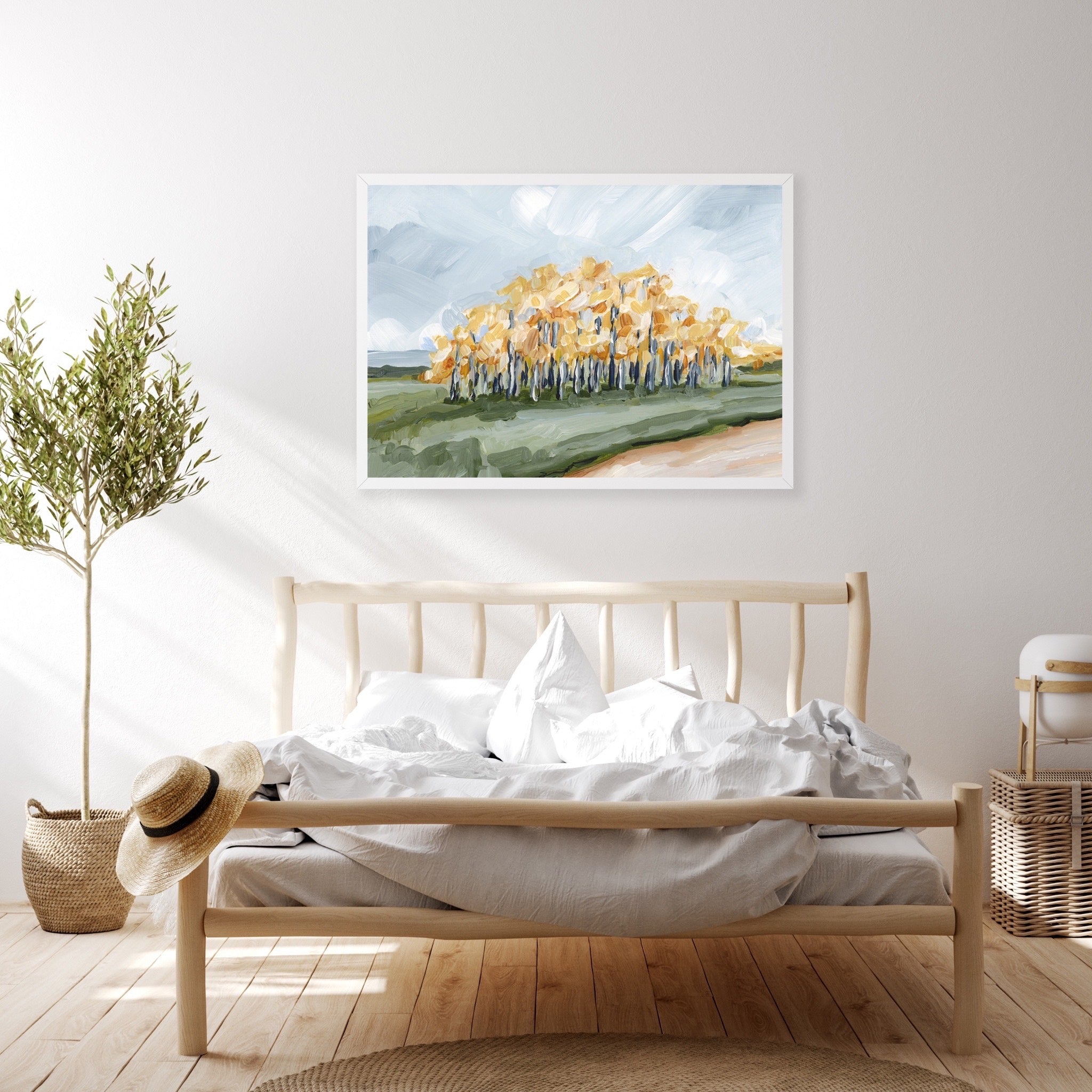 "Grove of Gold" Art Print