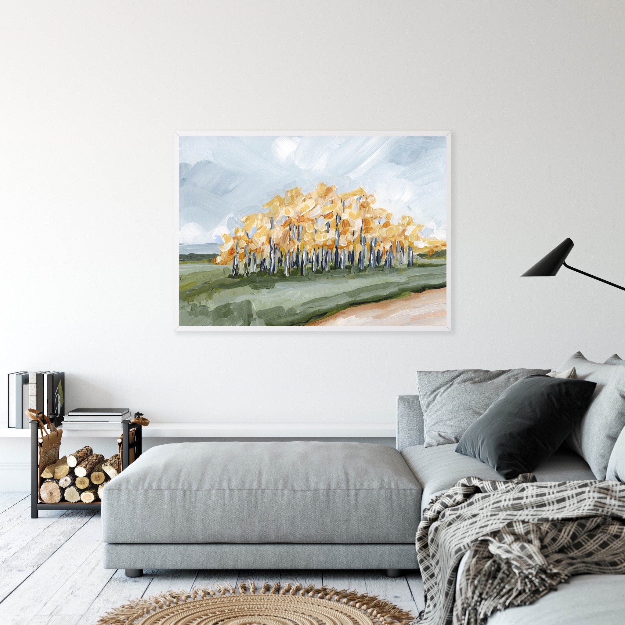 "Grove of Gold" Art Print