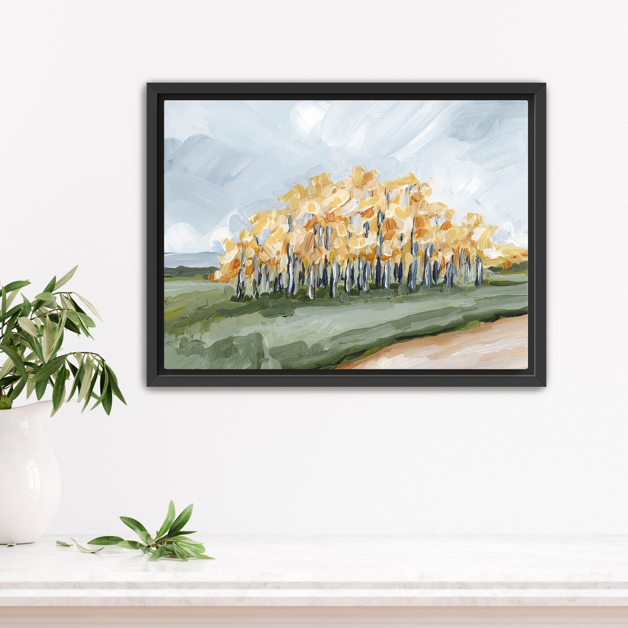 "Grove of Gold" Art Print