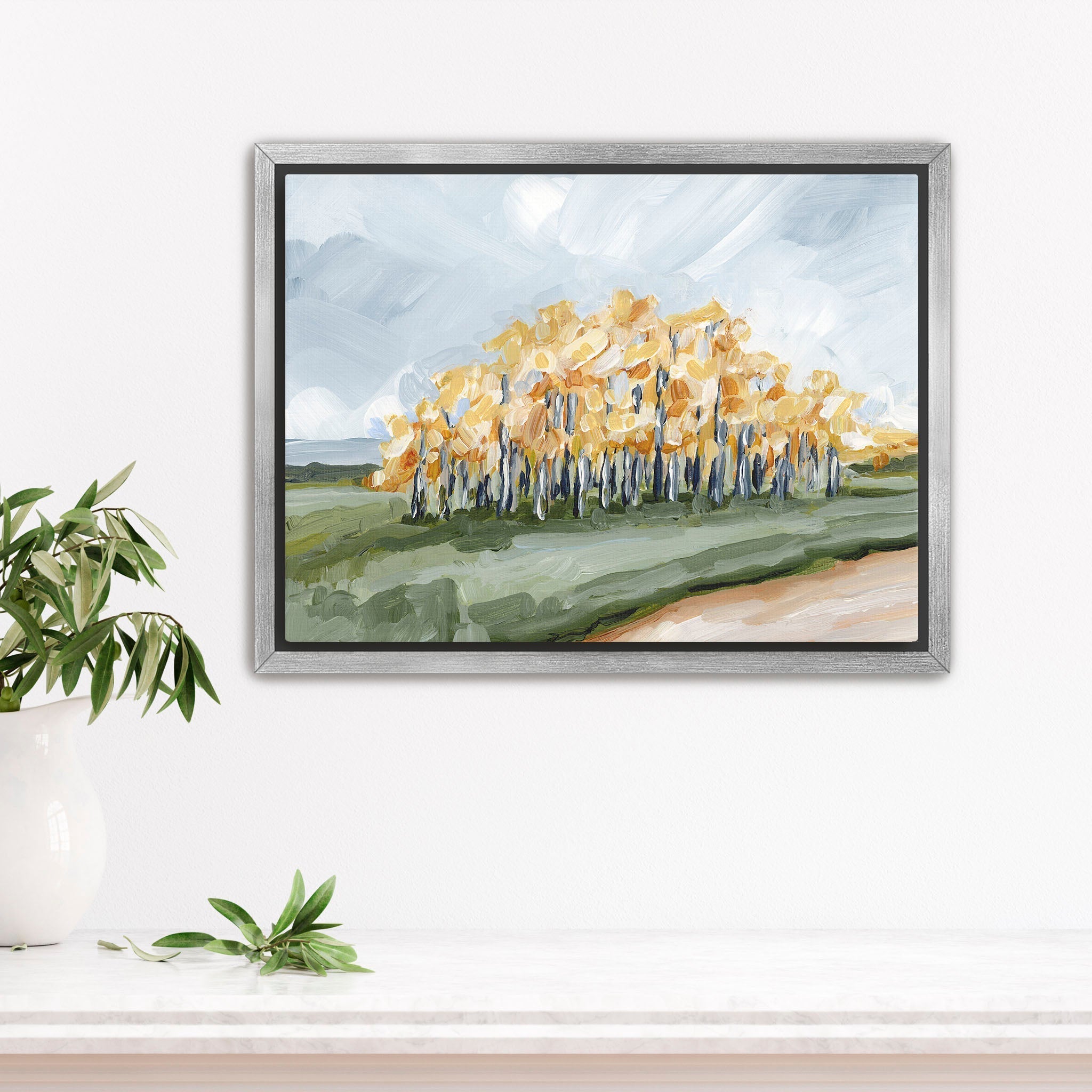 "Grove of Gold" Art Print