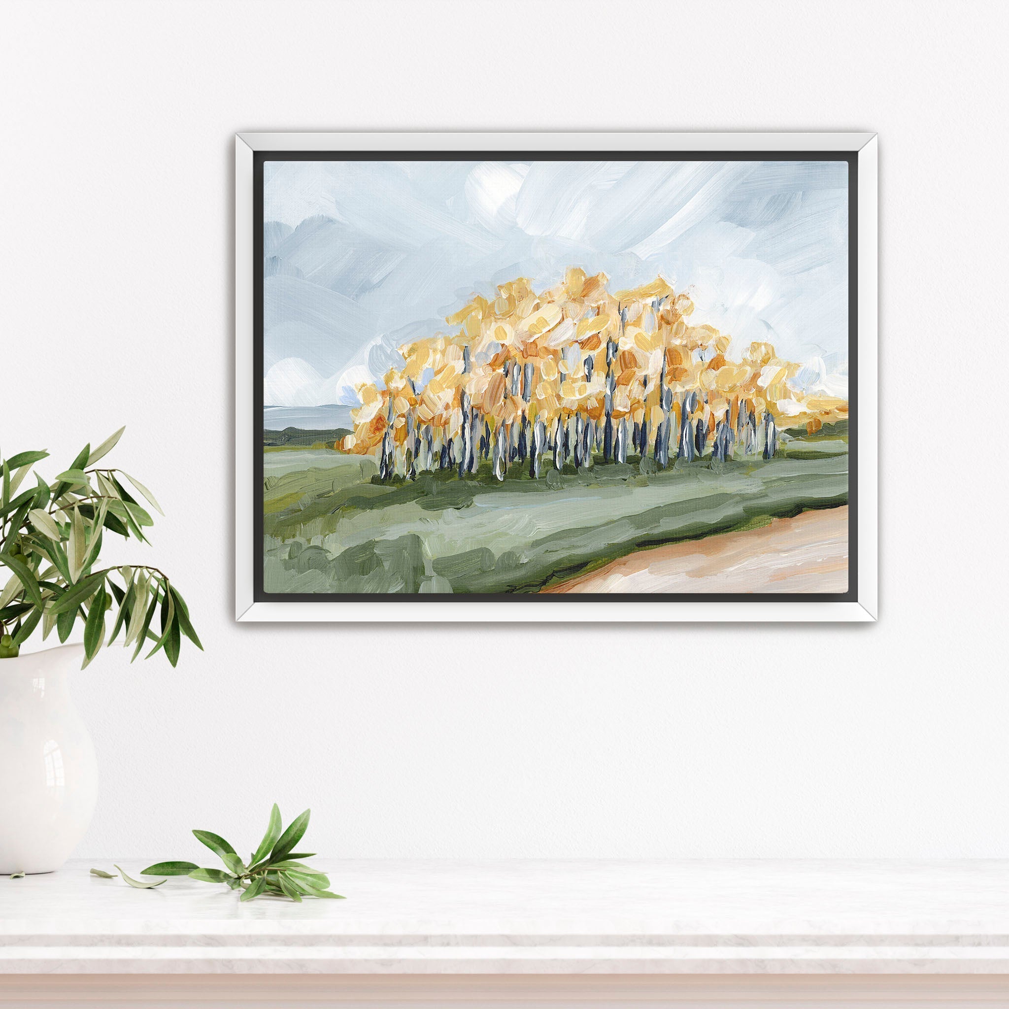 "Grove of Gold" Art Print