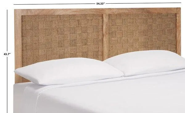 Safavieh Halvor Natural Headboard