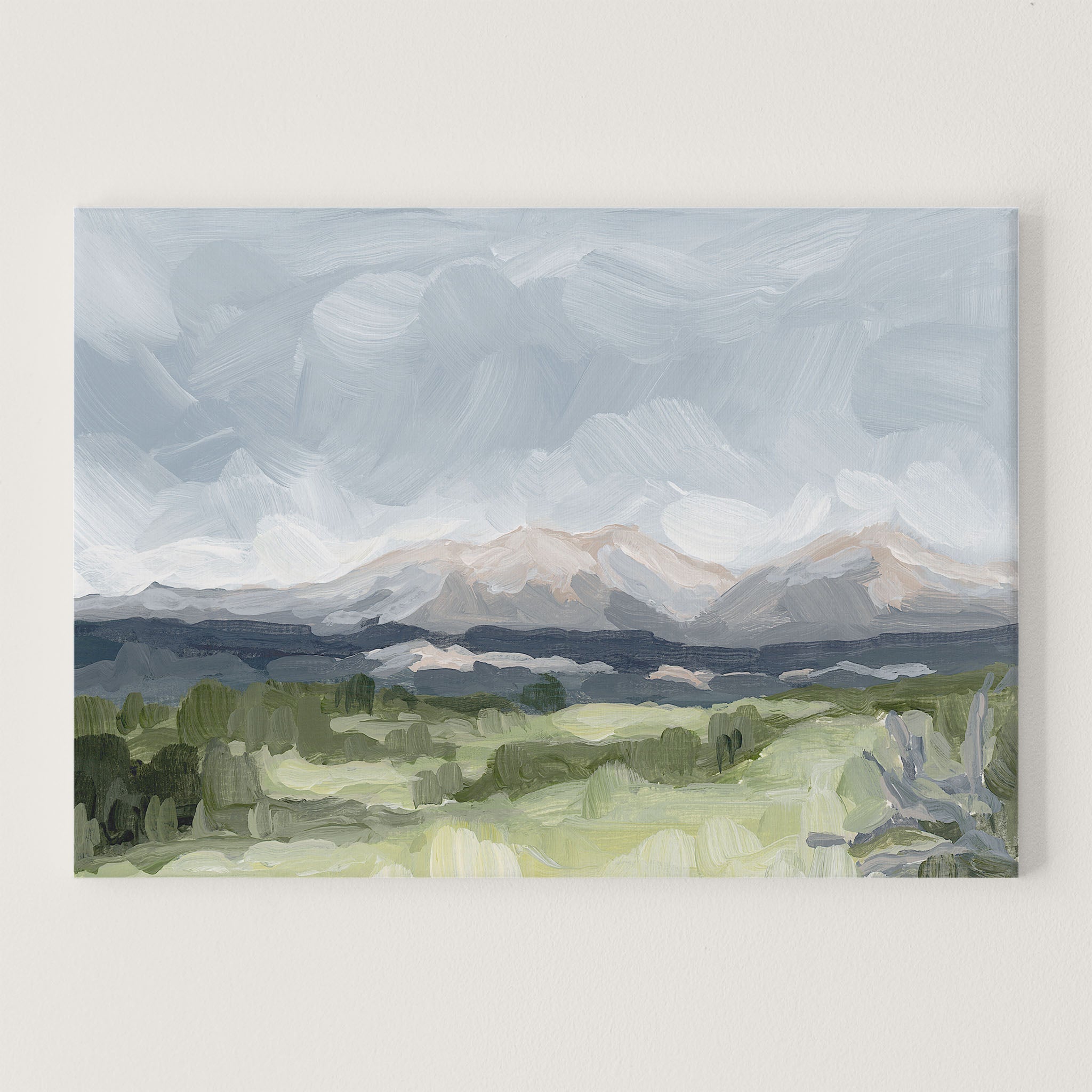 "Home in the Valley" Art Print