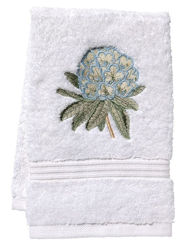 Guest Towel, Terry, Rhododendron (Duck Egg Blue)