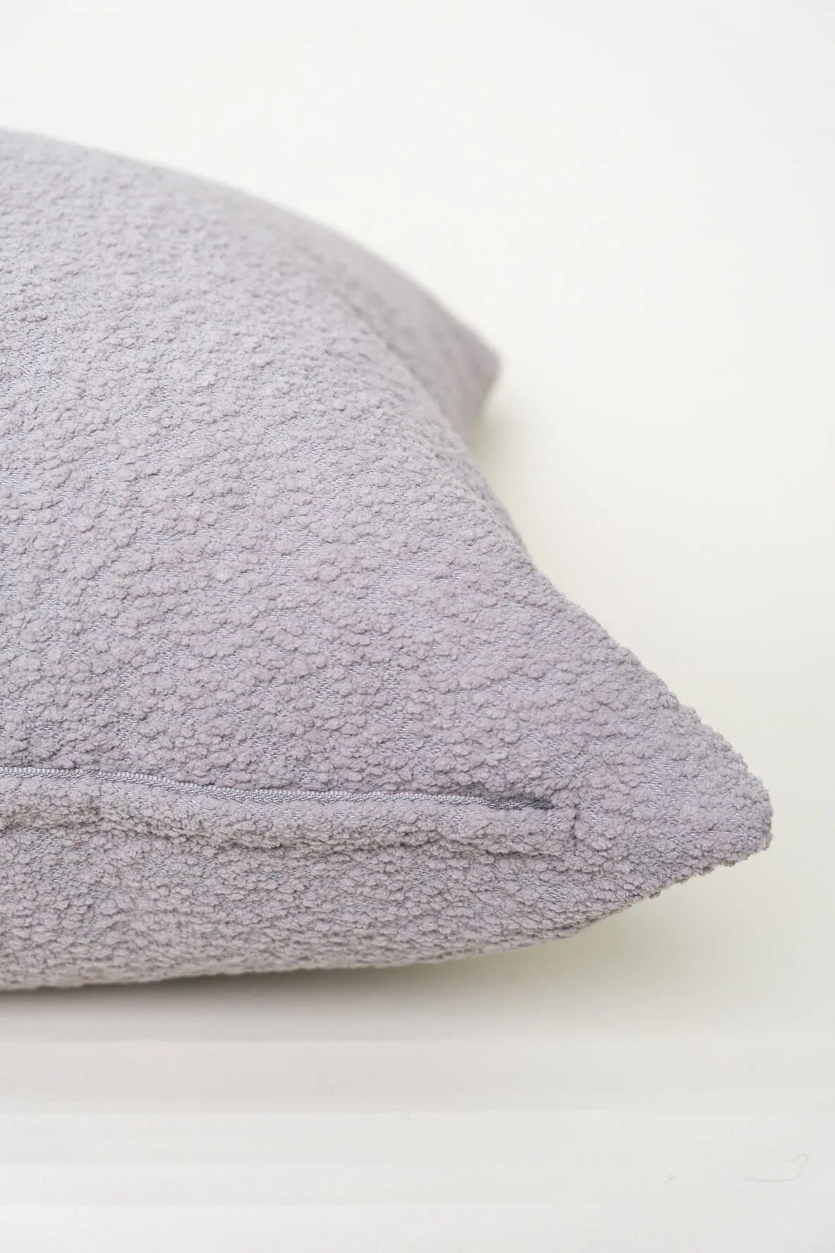 Boucle Pillow: Slate