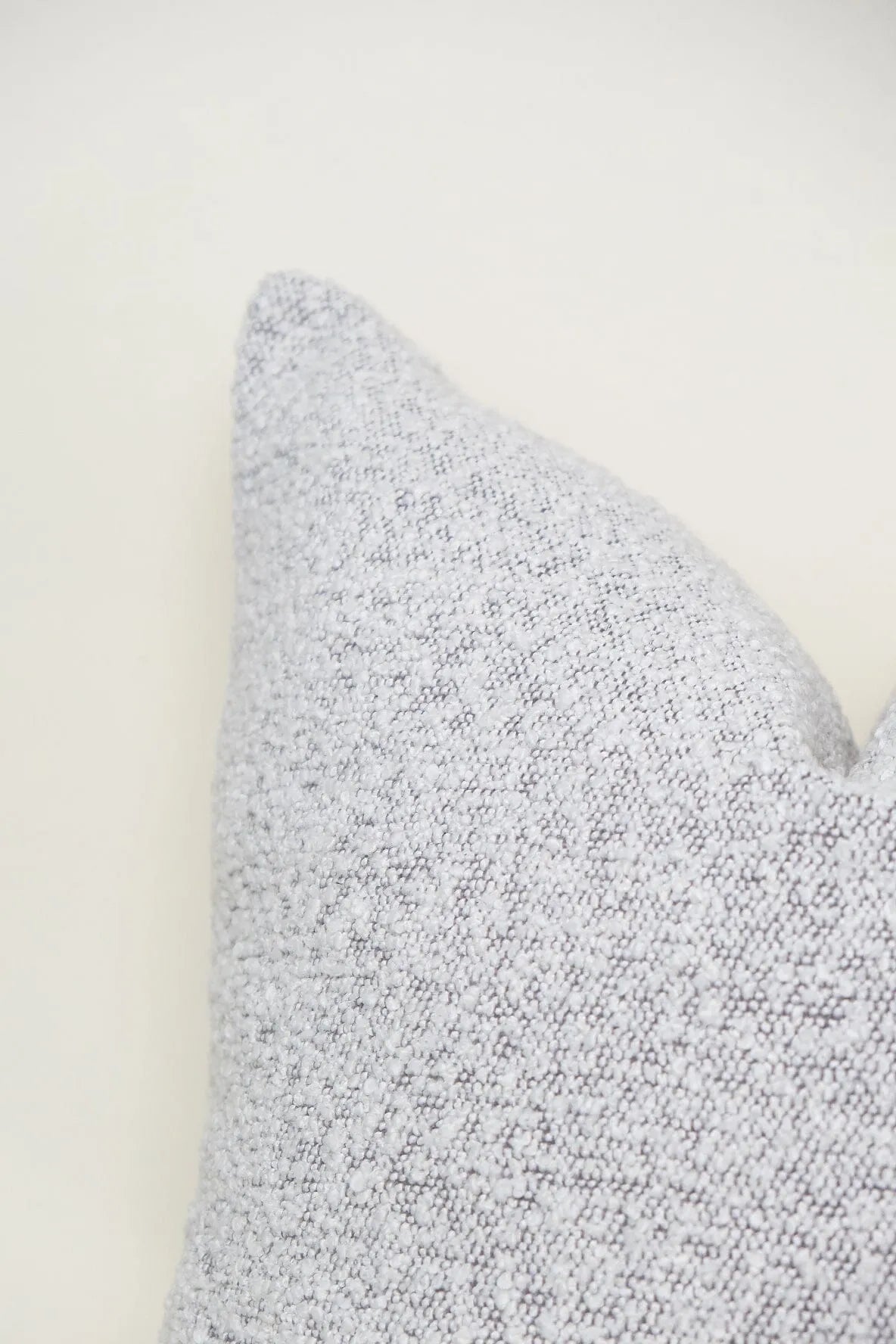 Boucle Pillow: Fog