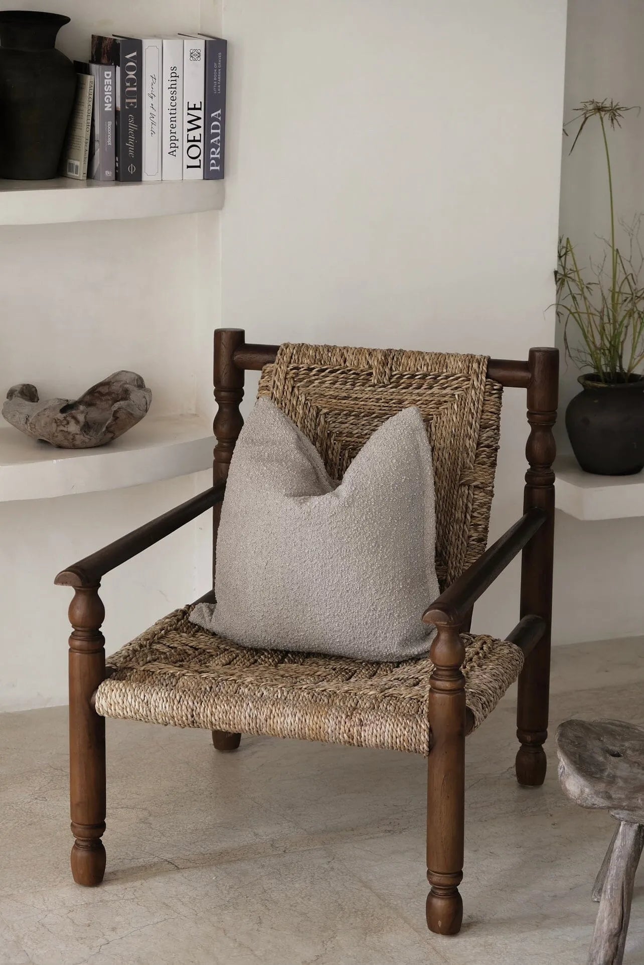 Boucle Pillow: Sand