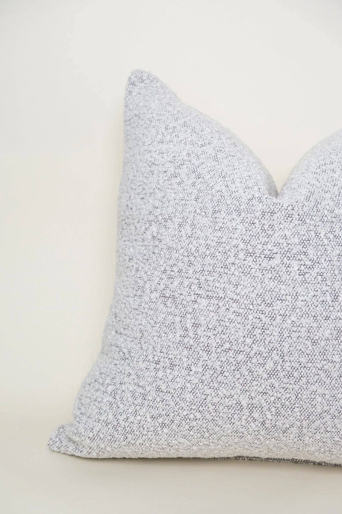 Boucle Pillow: Fog