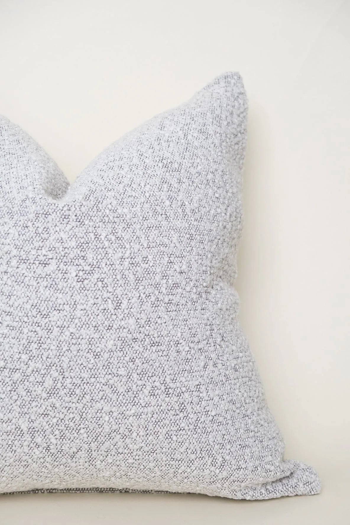 Boucle Pillow: Fog