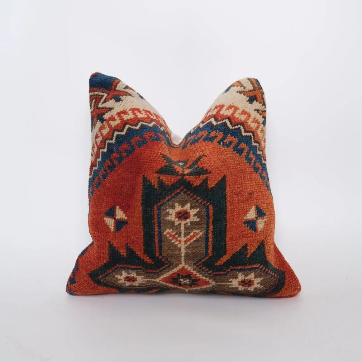 Zahra Turkish Vintage Rug Pillow