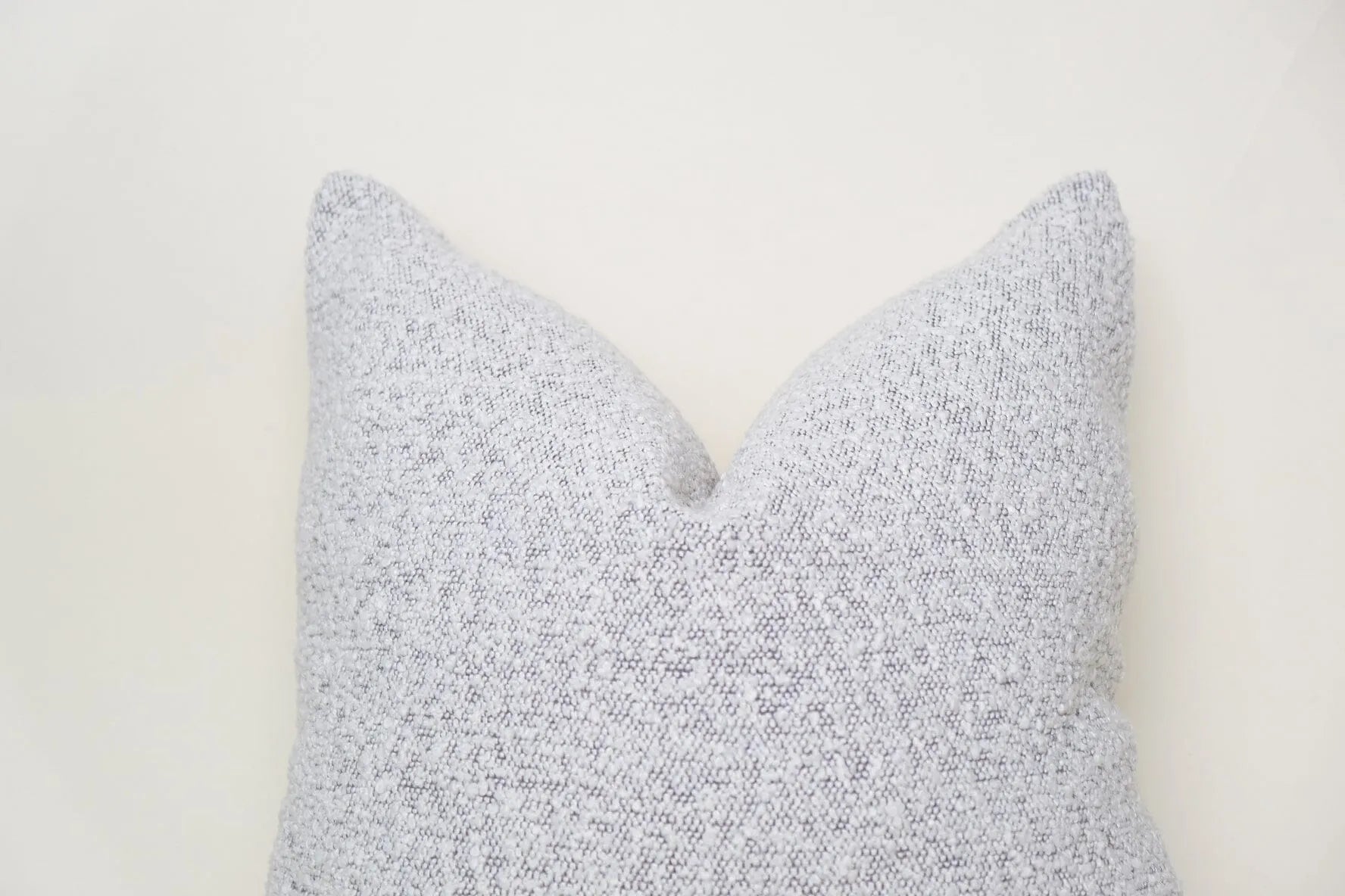 Boucle Pillow: Fog