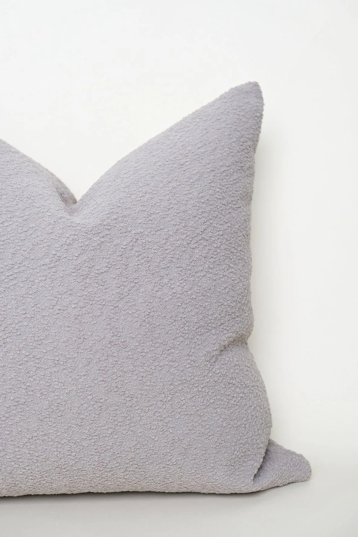 Boucle Pillow: Slate