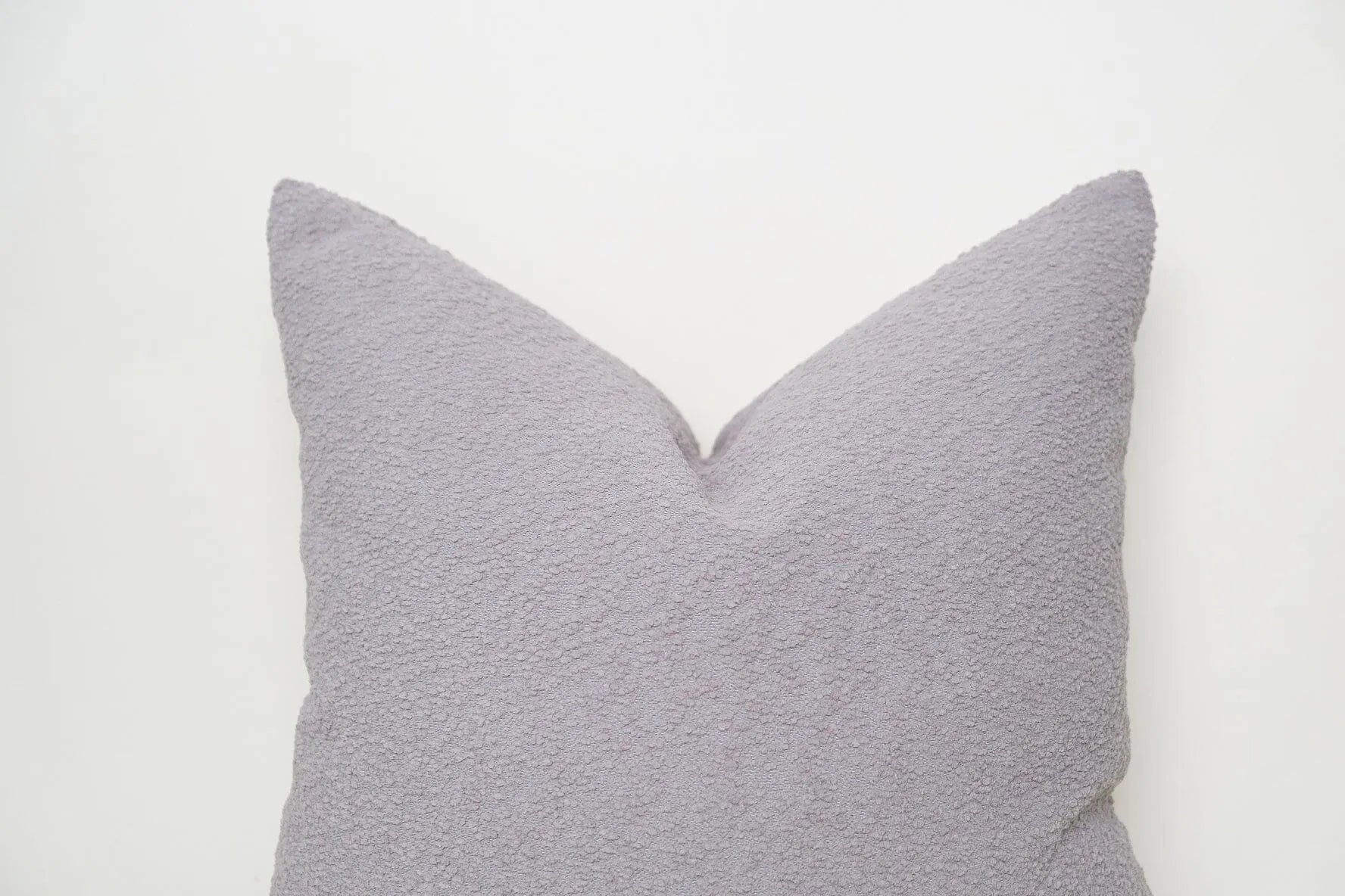 Boucle Pillow: Slate