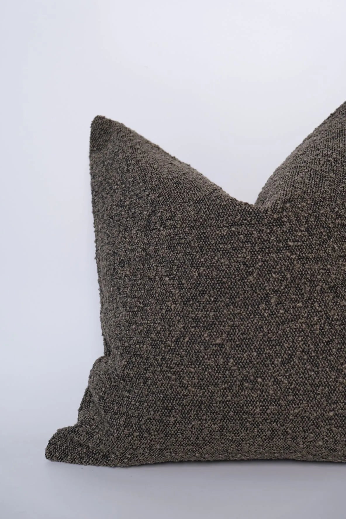 Boucle Pillow: Smoke