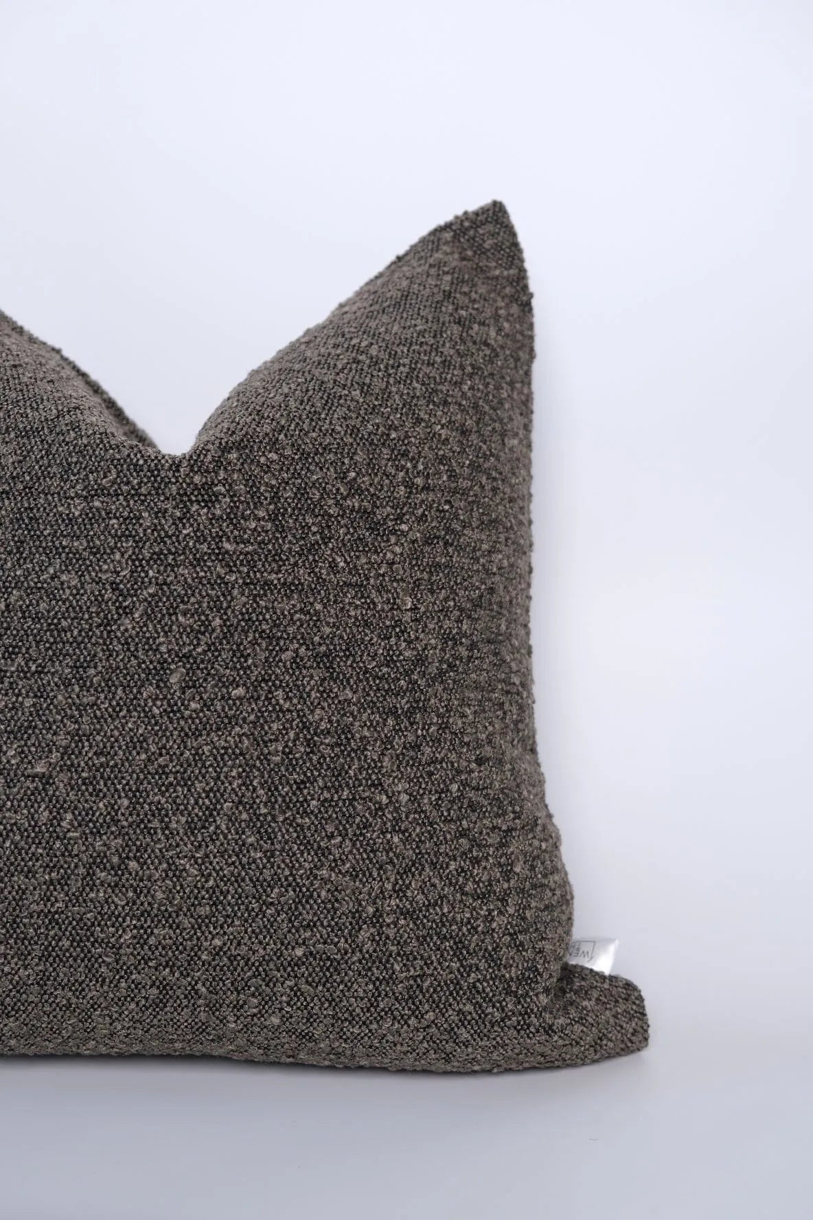 Boucle Pillow: Smoke