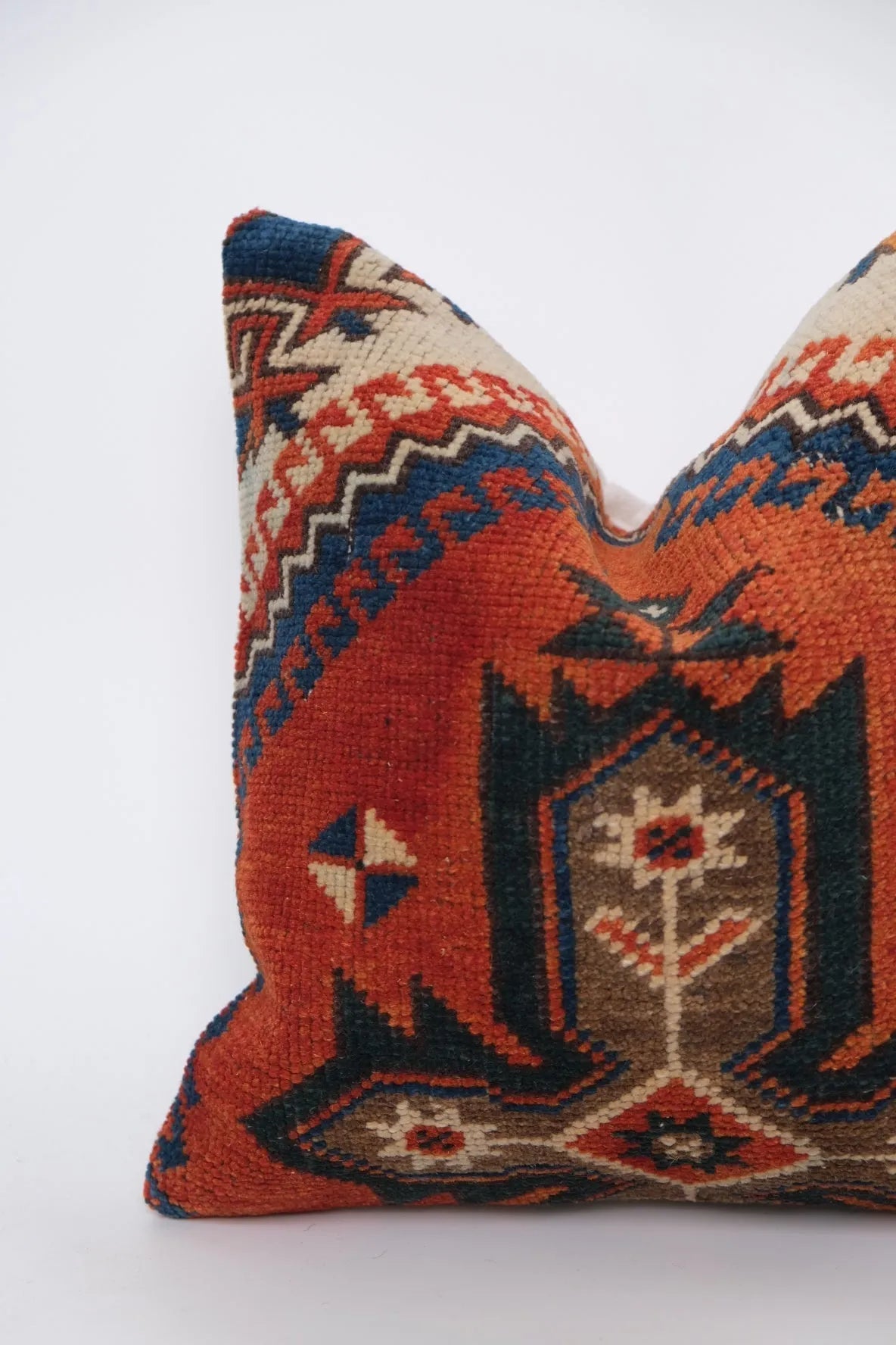 Zahra Turkish Vintage Rug Pillow