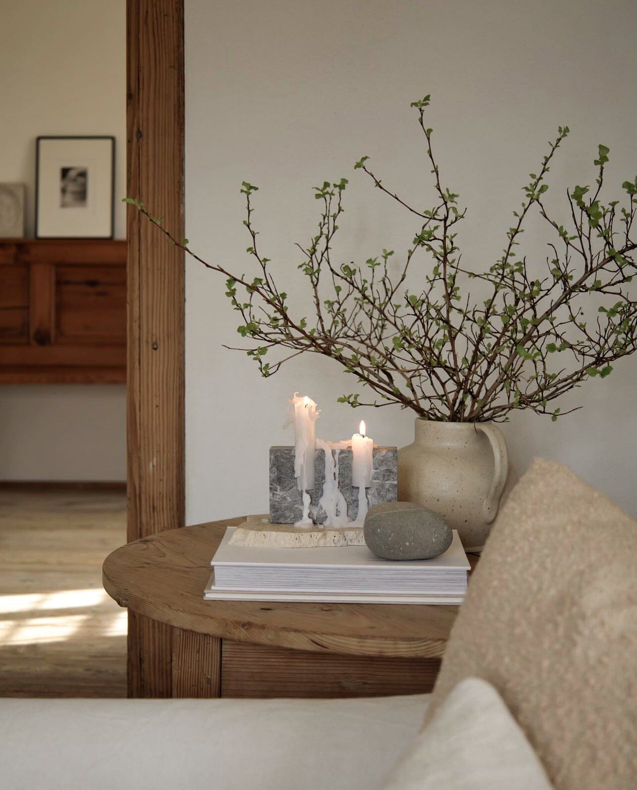 Dua Candle Holder: Pietra Grey